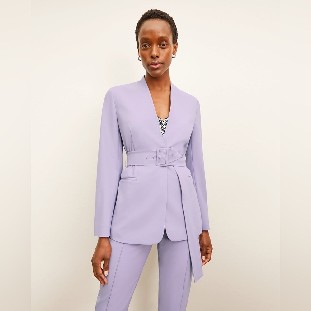 m.m.lafleur the twidwell belted blazer